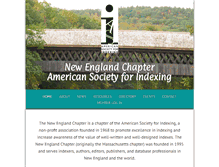 Tablet Screenshot of newenglandindexers.org